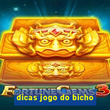 dicas jogo do bicho